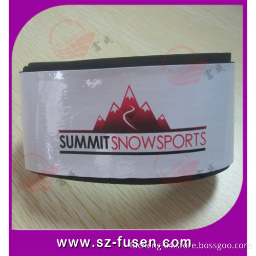 Hot Sale Writable and Removable Custom Printing Velcro Ski Strap